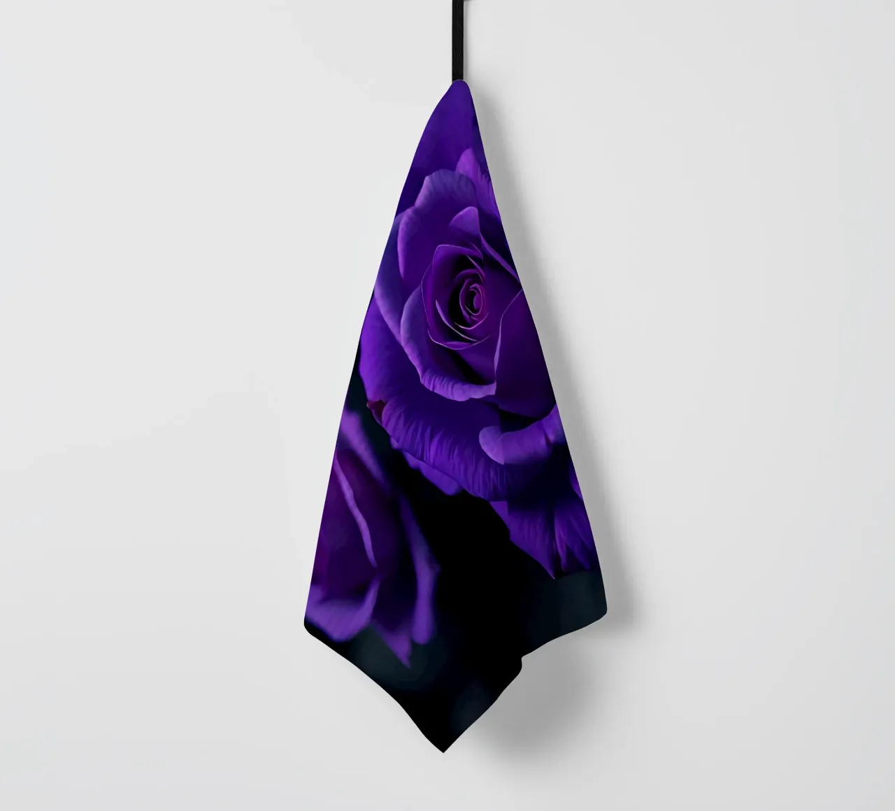 Rosa_viola_04 canovaccio da cucina da Farb- und Blütenzauber by LK