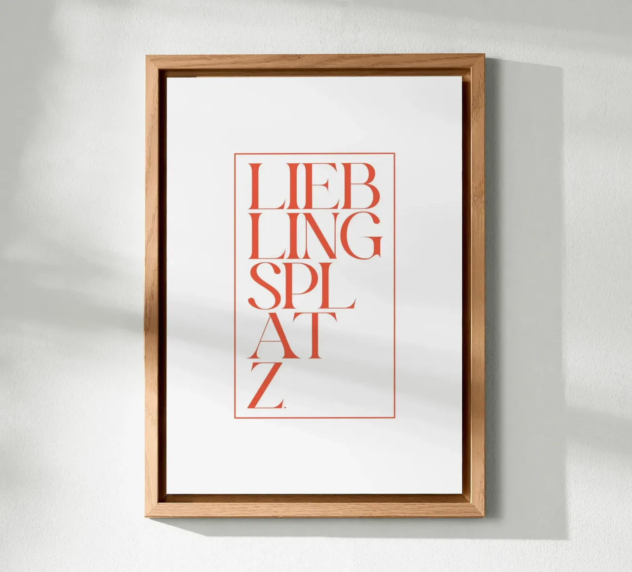 Lieblingsplatz alluminio dibond da BAINAI QUOTES