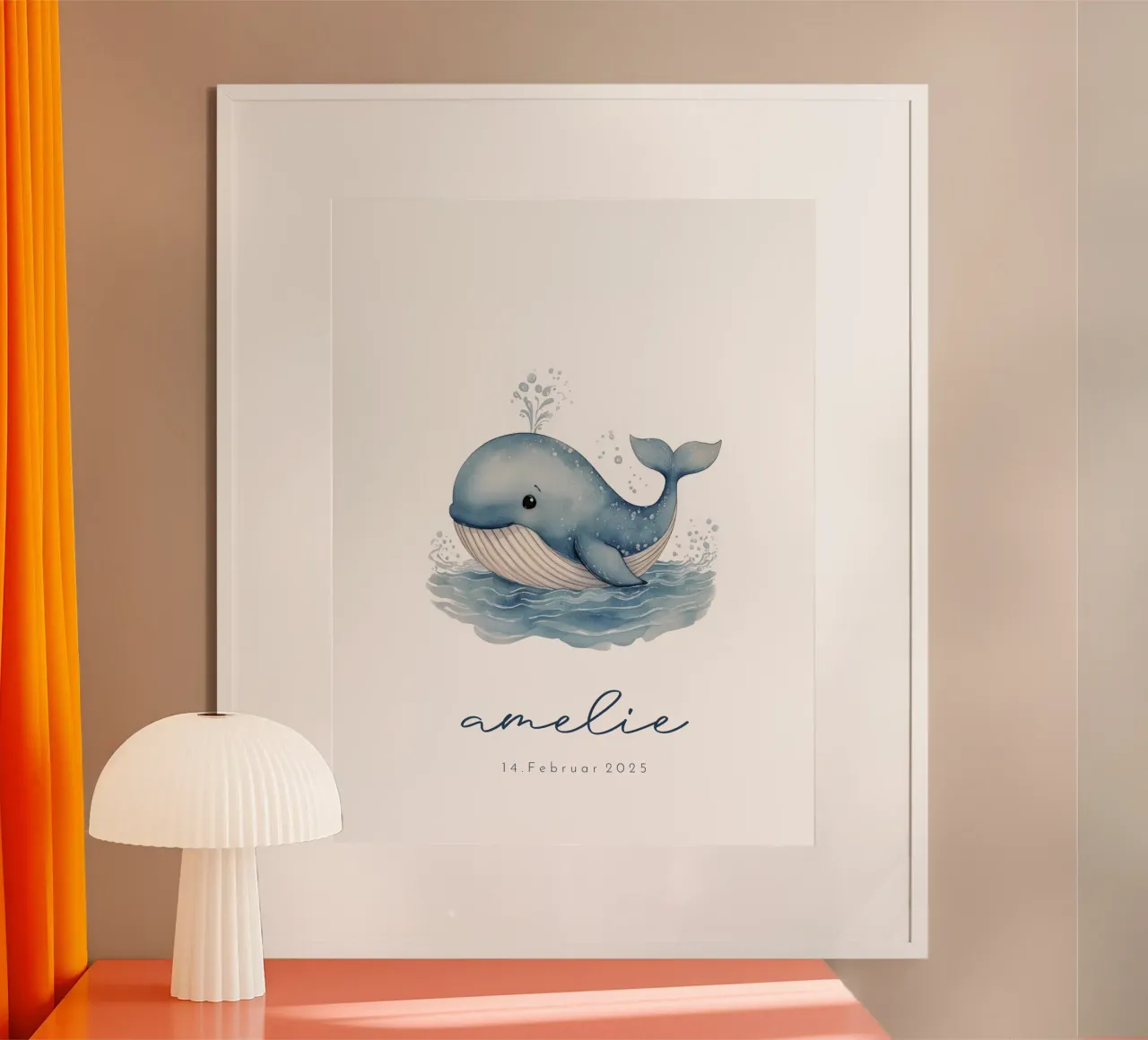Wal poster con telaio in alluminio da we line studio - design