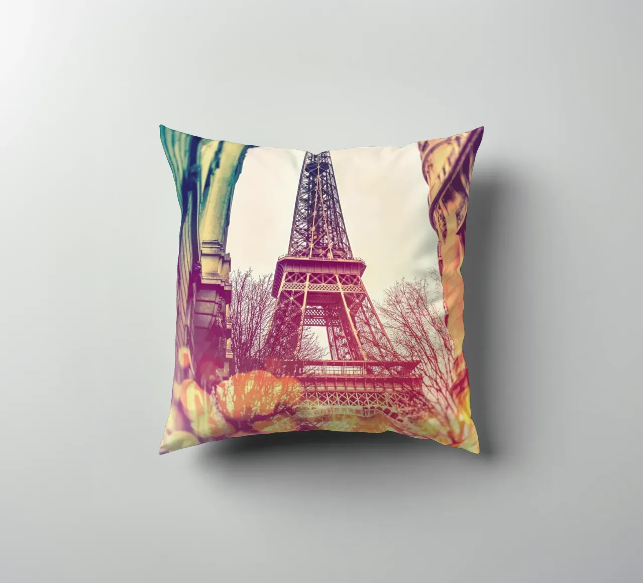 Vintage Eiffel Tower cuscino da JaySan Studio