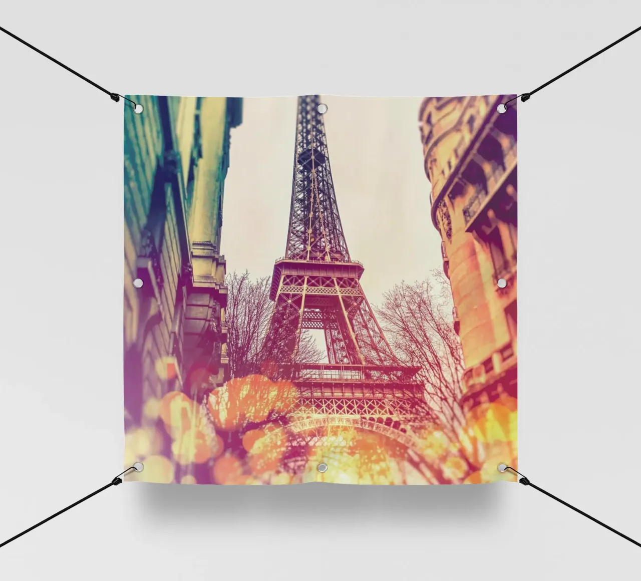 Vintage Eiffel Tower pvc cover by JaySan Studio