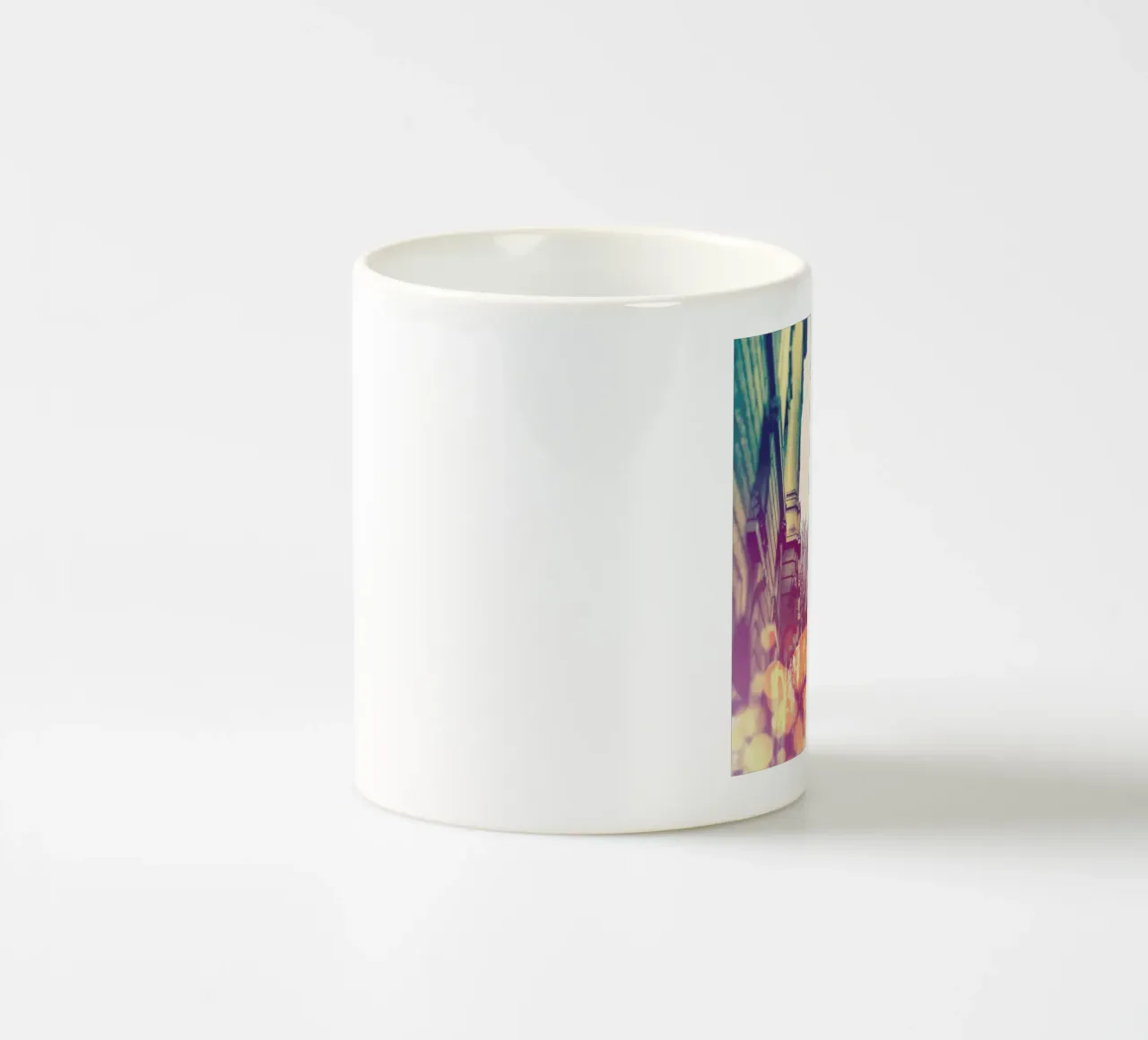 Vintage Eiffel Tower ceramic mug by JaySan Studio