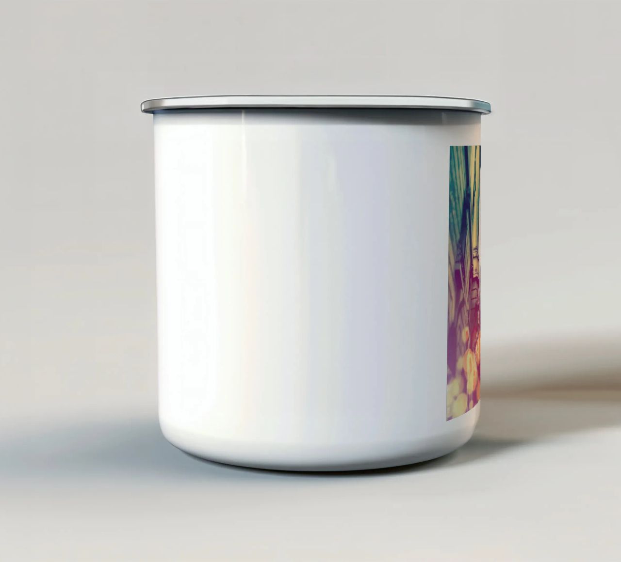 Vintage Eiffel Tower tazza in smalto da JaySan Studio