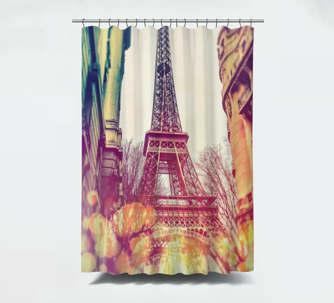 Vintage Eiffel Tower tenda da doccia da JaySan Studio