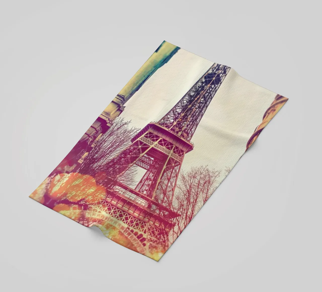 Torre Eiffel vintage telo mare da JaySan Studio