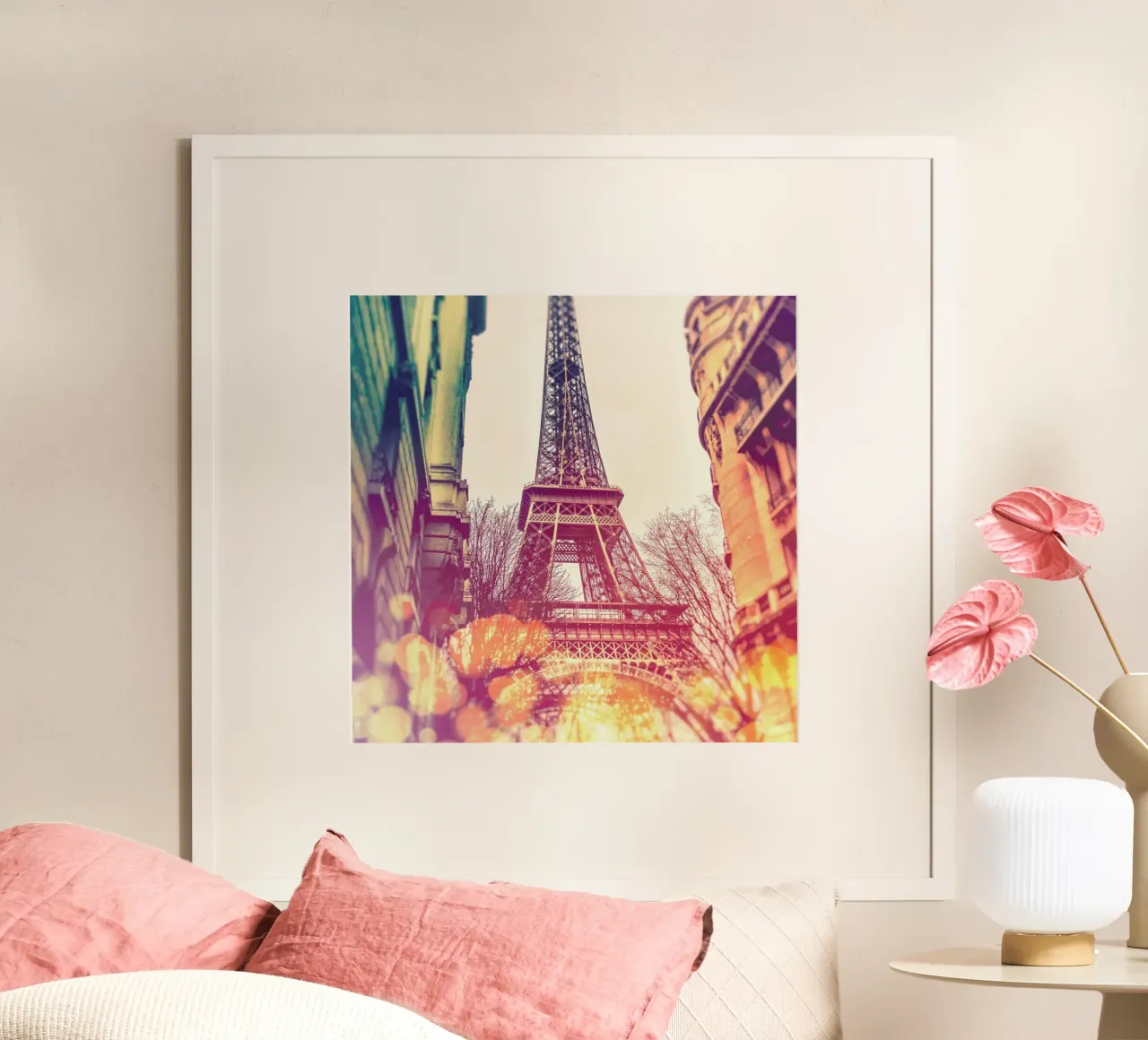 Vintage Eiffel Tower carta hahnemühle da JaySan Studio