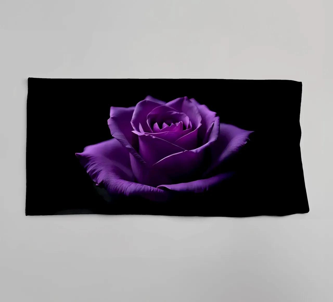 Rosa_viola_05 asciugamano da bagno da Farb- und Blütenzauber by LK