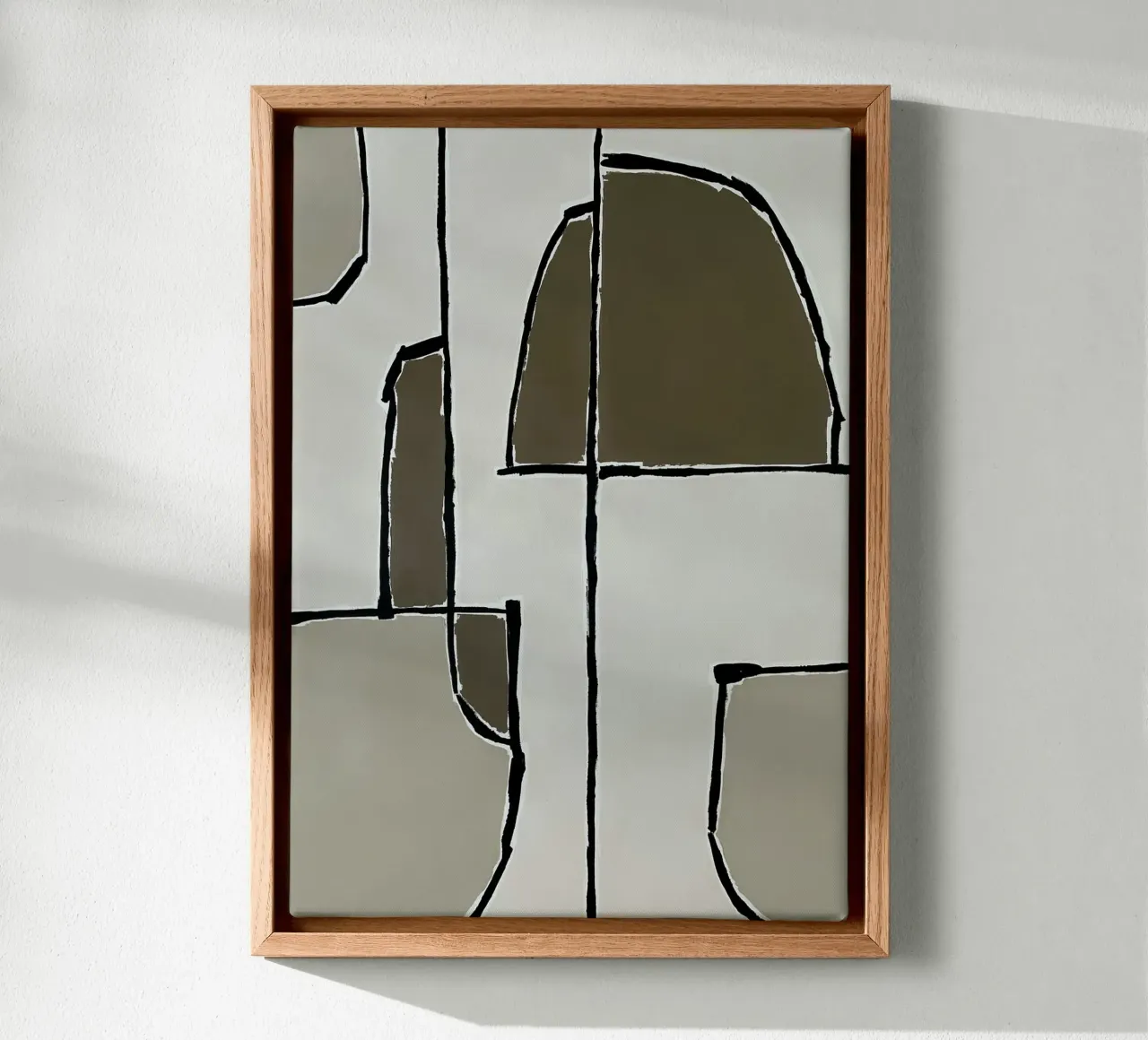 abstract shapes no3 tela da Andrea Reichhart Art