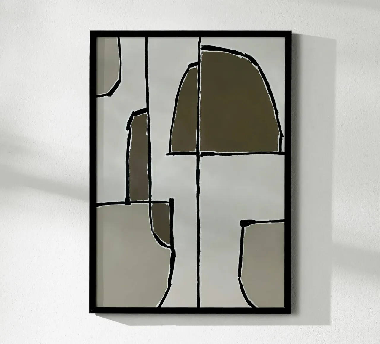 abstract shapes no3 carta hahnemühle da Andrea Reichhart Art