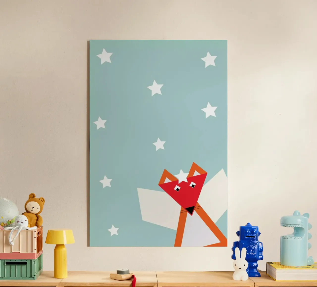 Xmas Fox plexiglass da XOXO Arte