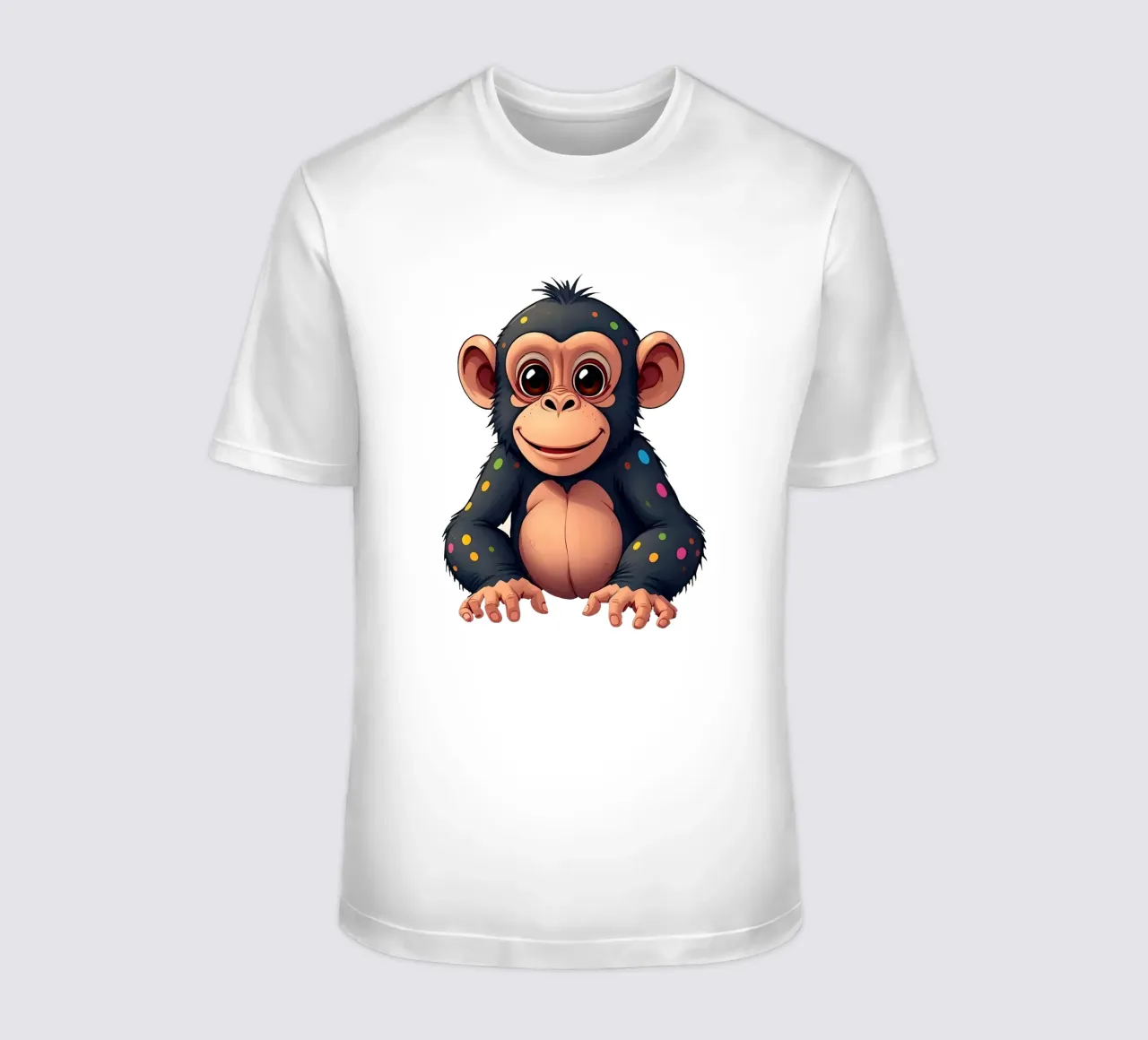 Affe_1a t-shirt da Tierisch bunt by LK