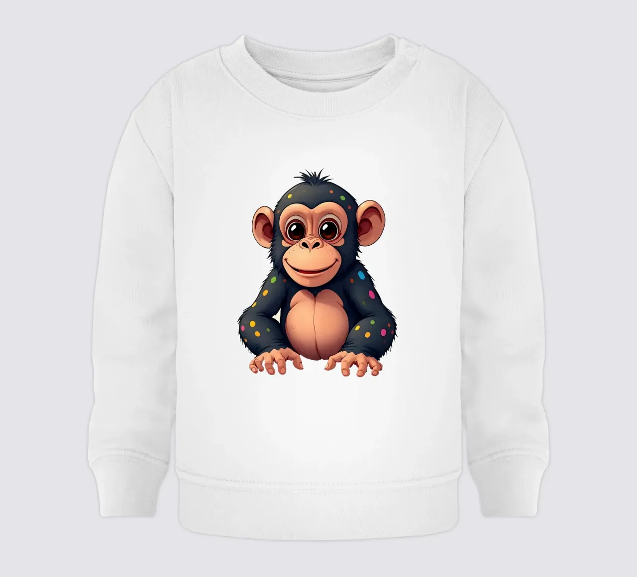 Affe_1a felpa neonato da Tierisch bunt by LK