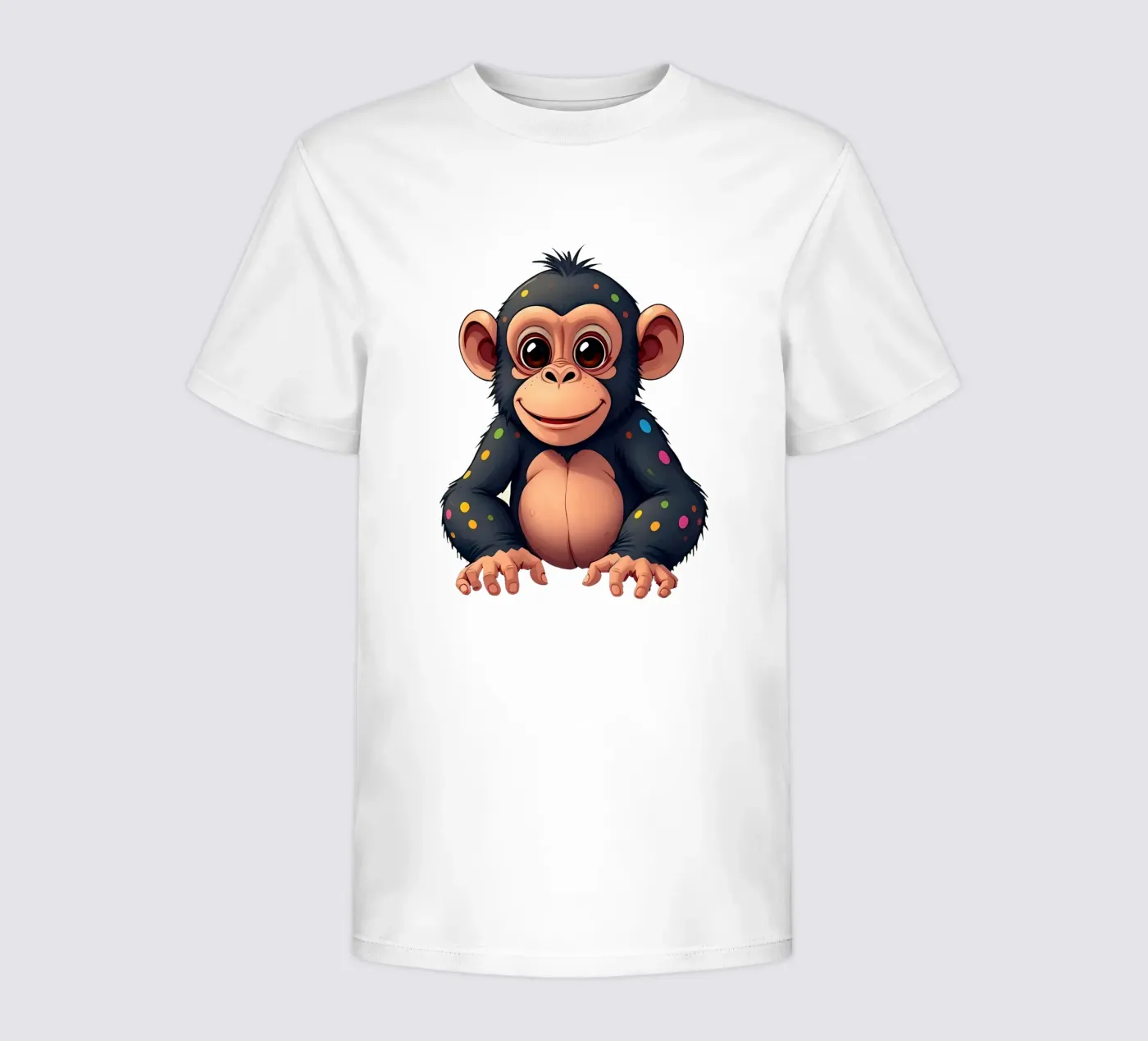 Affe_1a t-shirt bambini da Tierisch bunt by LK