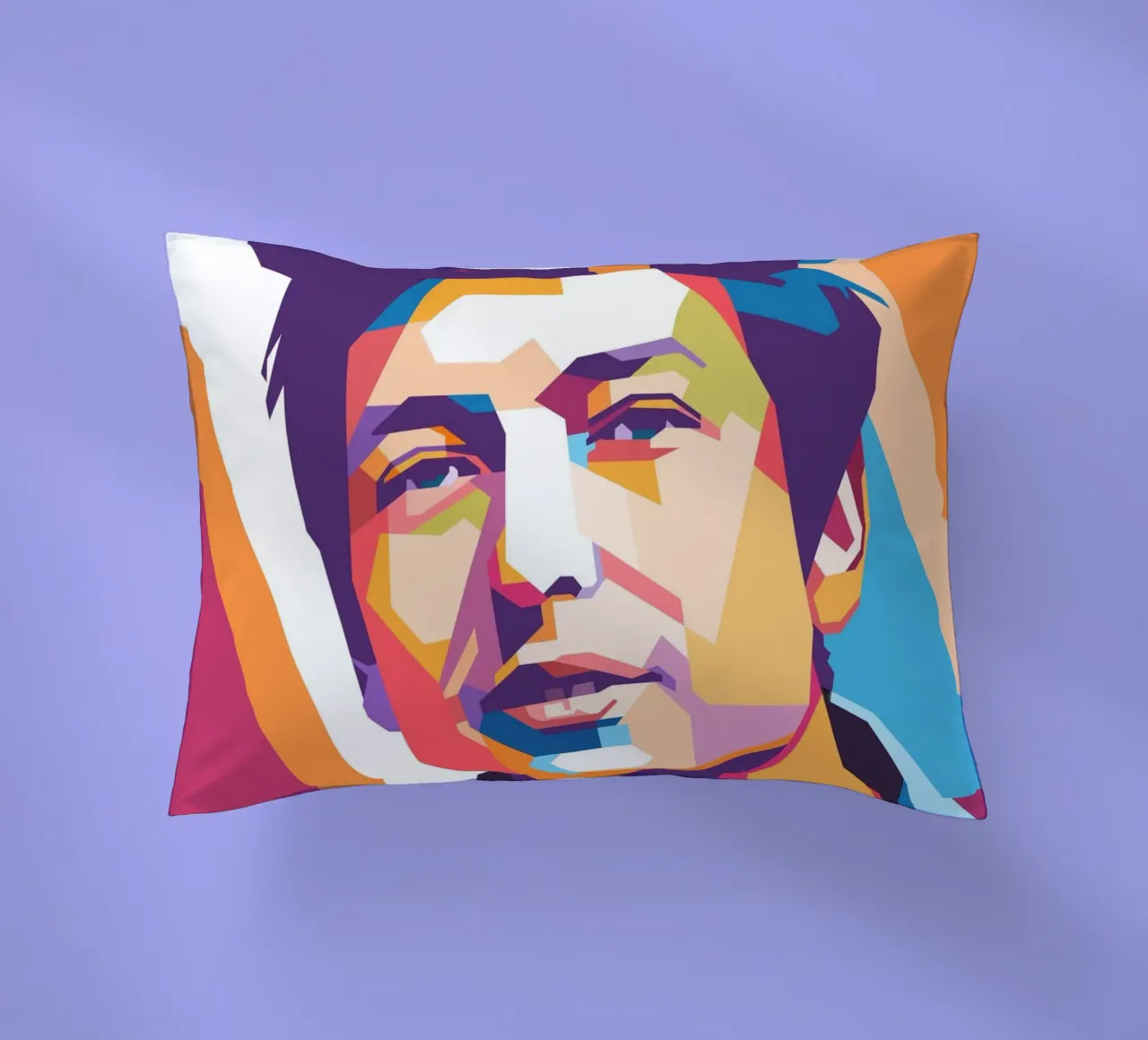 Ritratto pop art di Bob Dylan cuscino da Hantamrata
