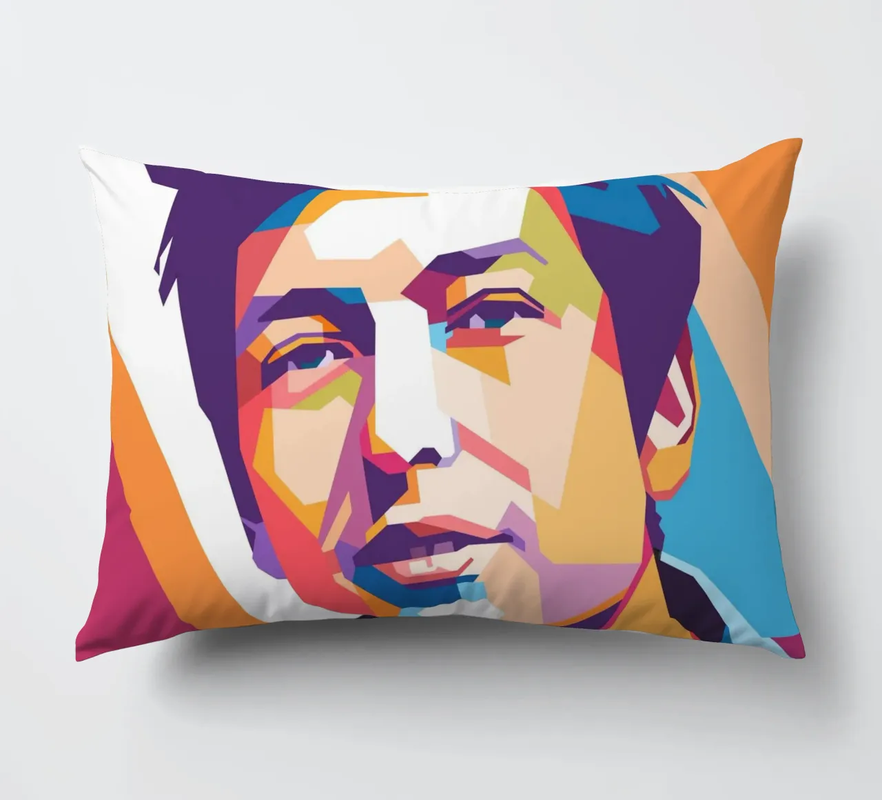 Ritratto pop art di Bob Dylan cuscino da Hantamrata
