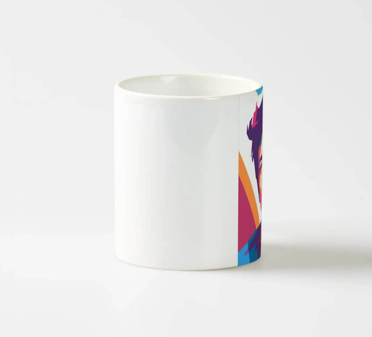 Ritratto pop art di Bob Dylan tazza in ceramica da Hantamrata
