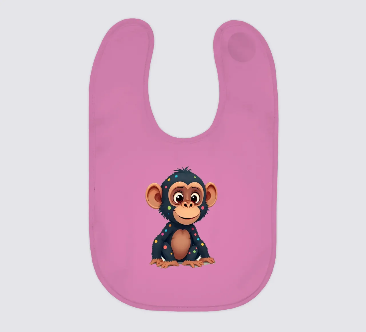 Affe_2a Babylätzchen von Tierisch bunt by LK