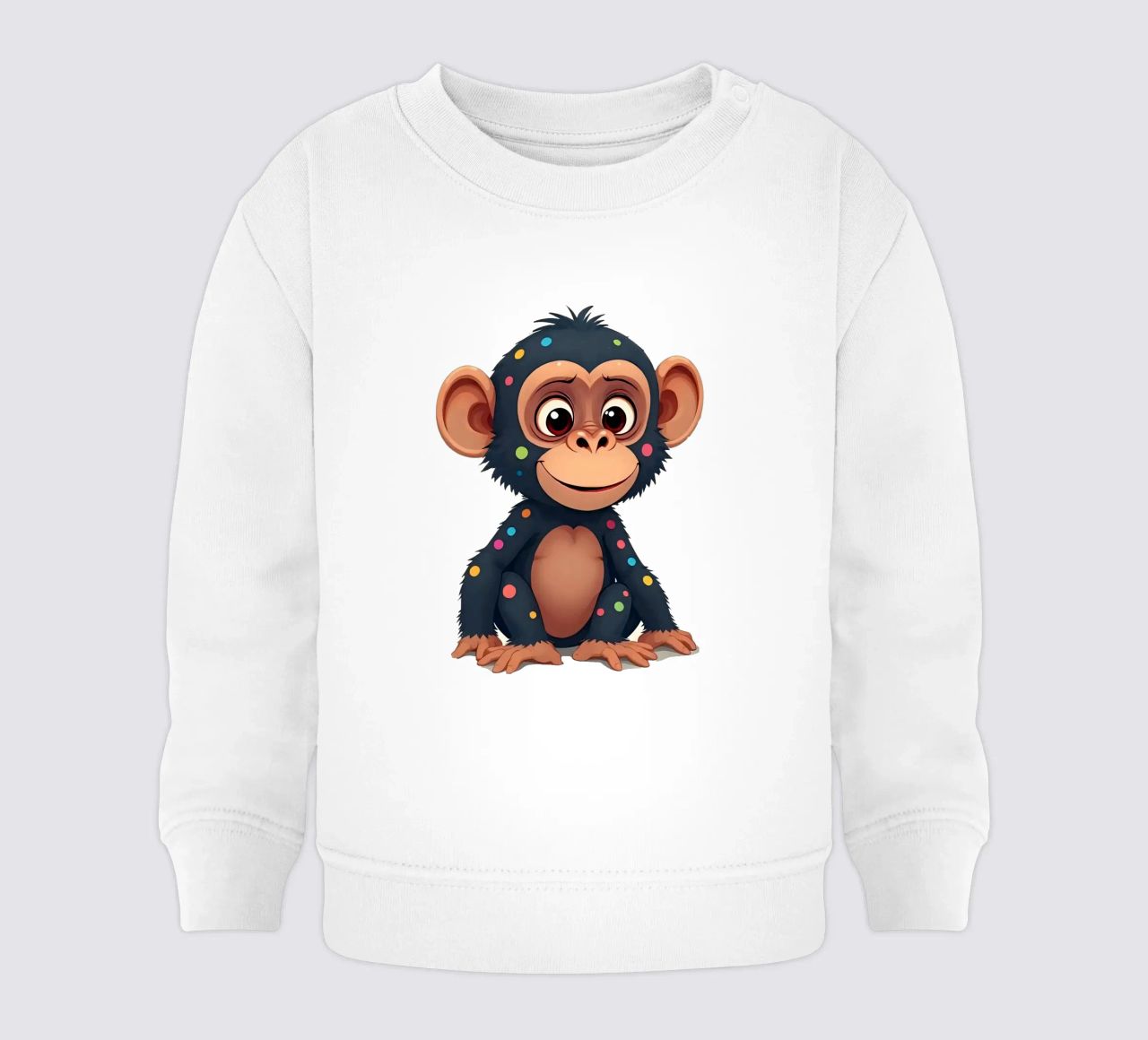 Affe_2a felpa neonato da Tierisch bunt by LK