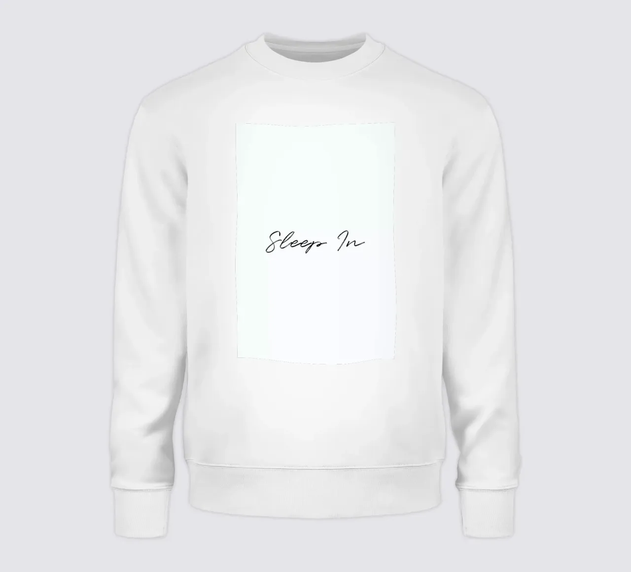 Sleep In felpa da typed