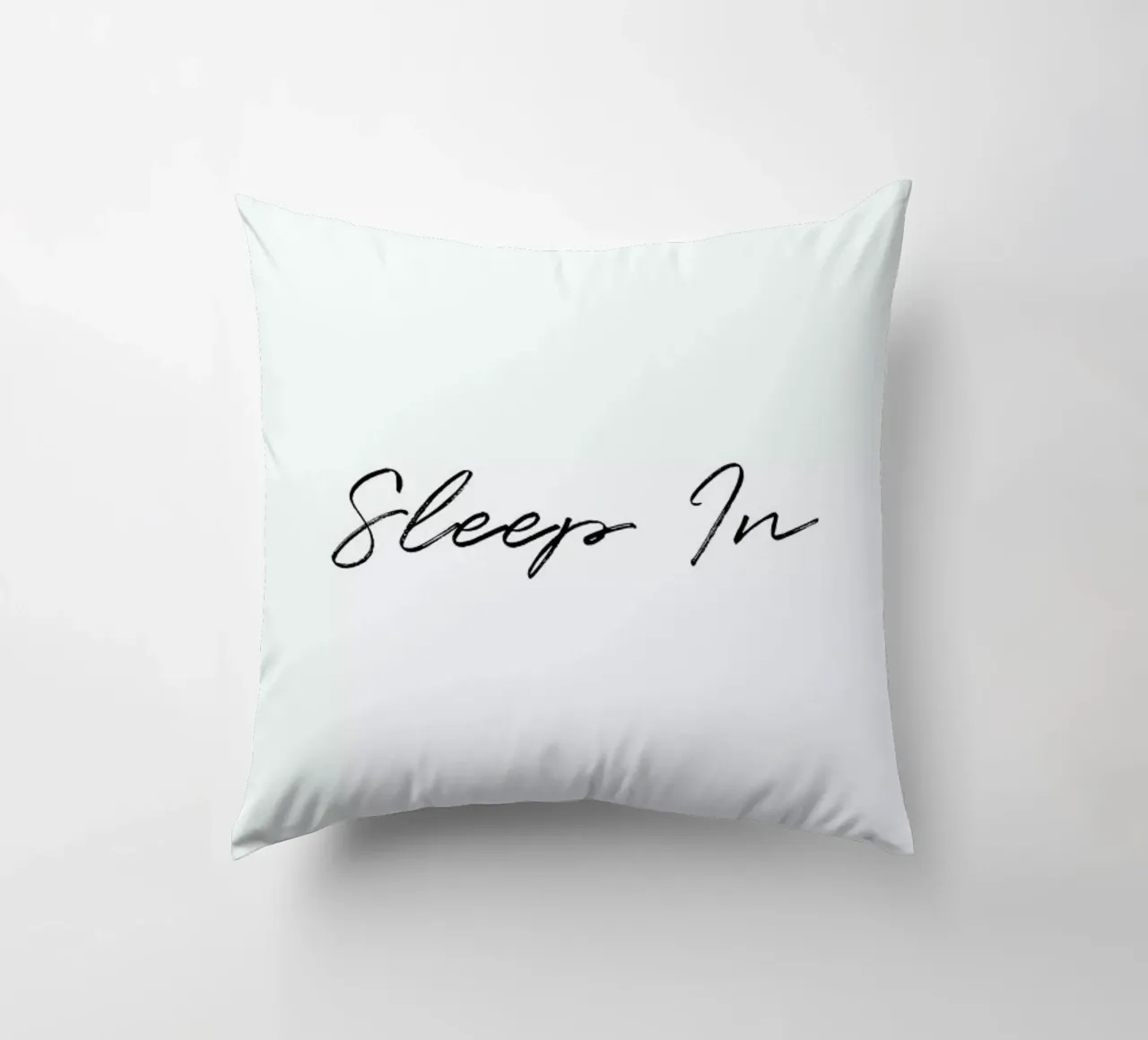 Sleep In cuscino da typed
