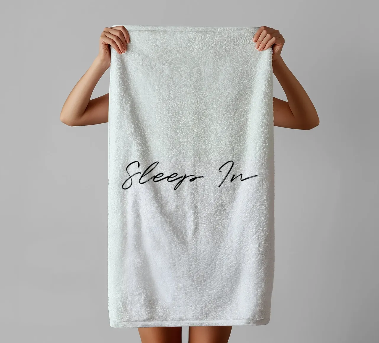 Sleep In asciugamano da bagno da typed