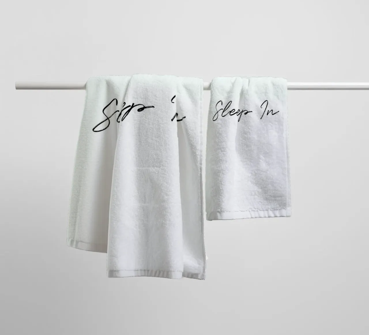 Sleep In asciugamano da bagno da typed