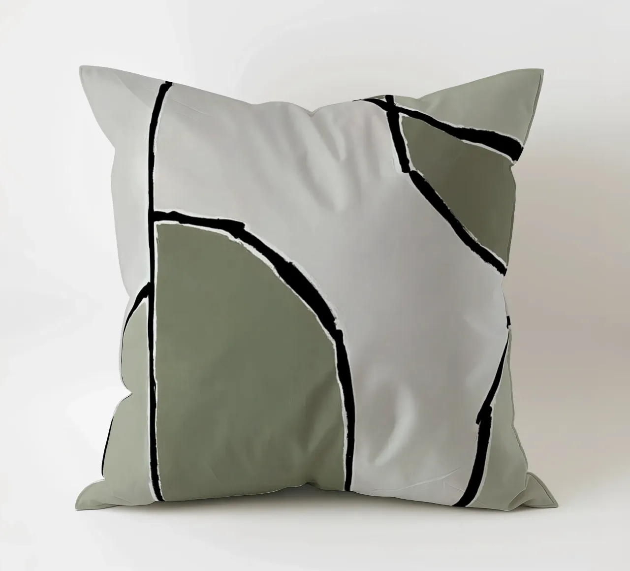 abstract shapes no4 Kissen von Andrea Reichhart Art
