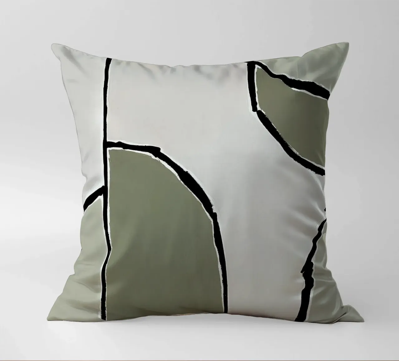 abstract shapes no4 Kissen von Andrea Reichhart Art