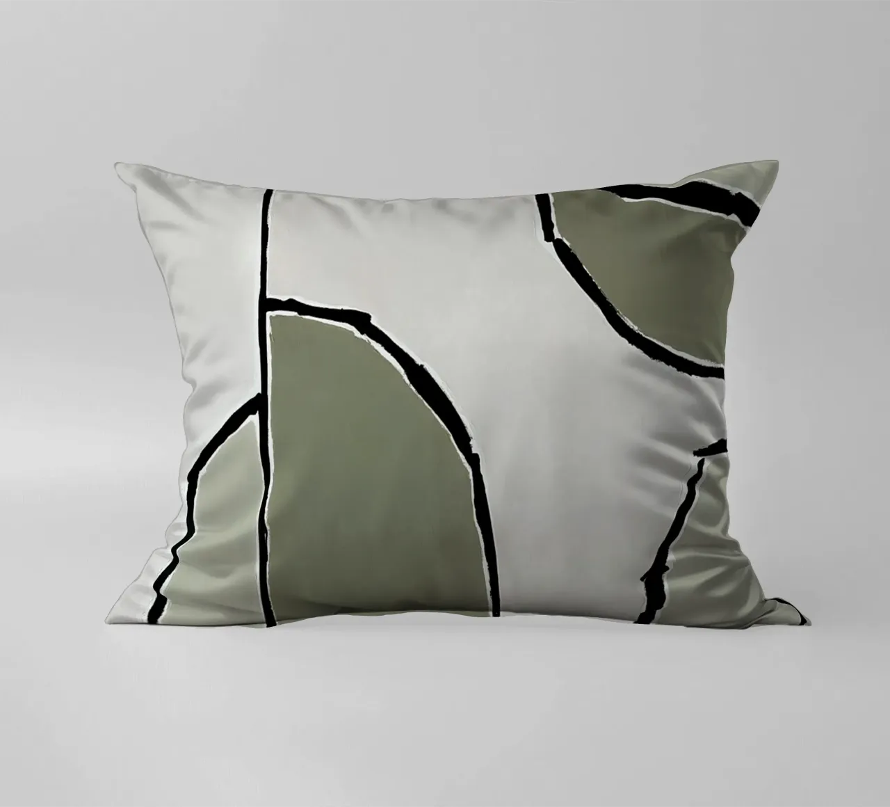 abstract shapes no4 Kissen von Andrea Reichhart Art