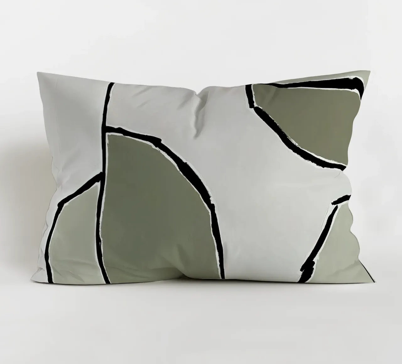 abstract shapes no4 Kissen von Andrea Reichhart Art