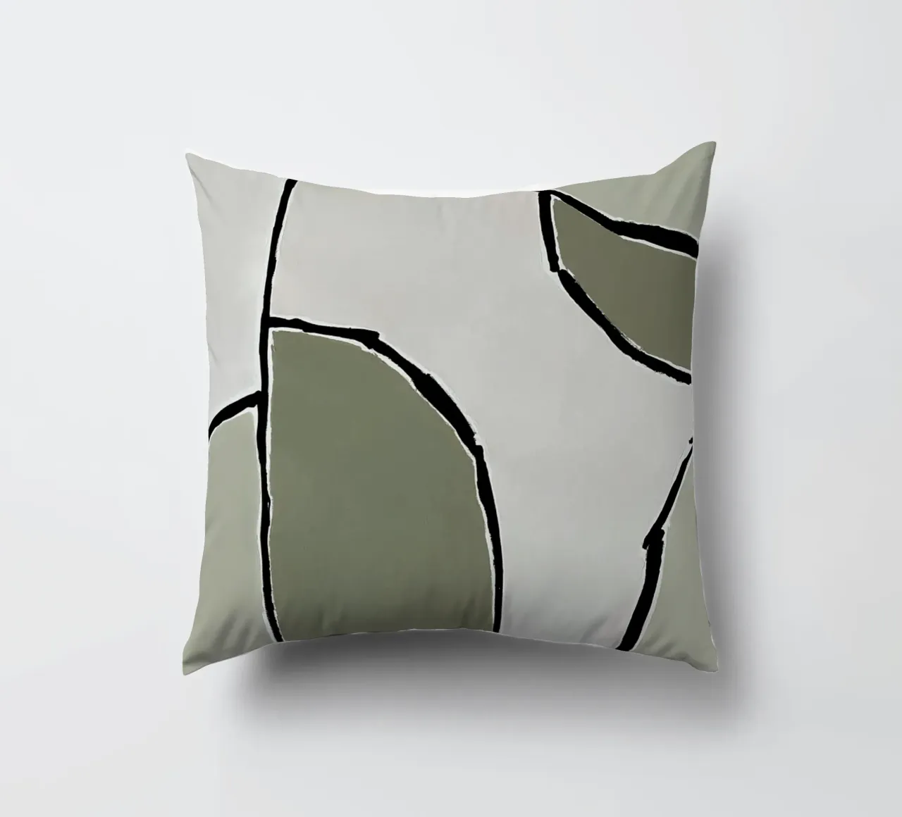 abstract shapes no4 Kissen von Andrea Reichhart Art