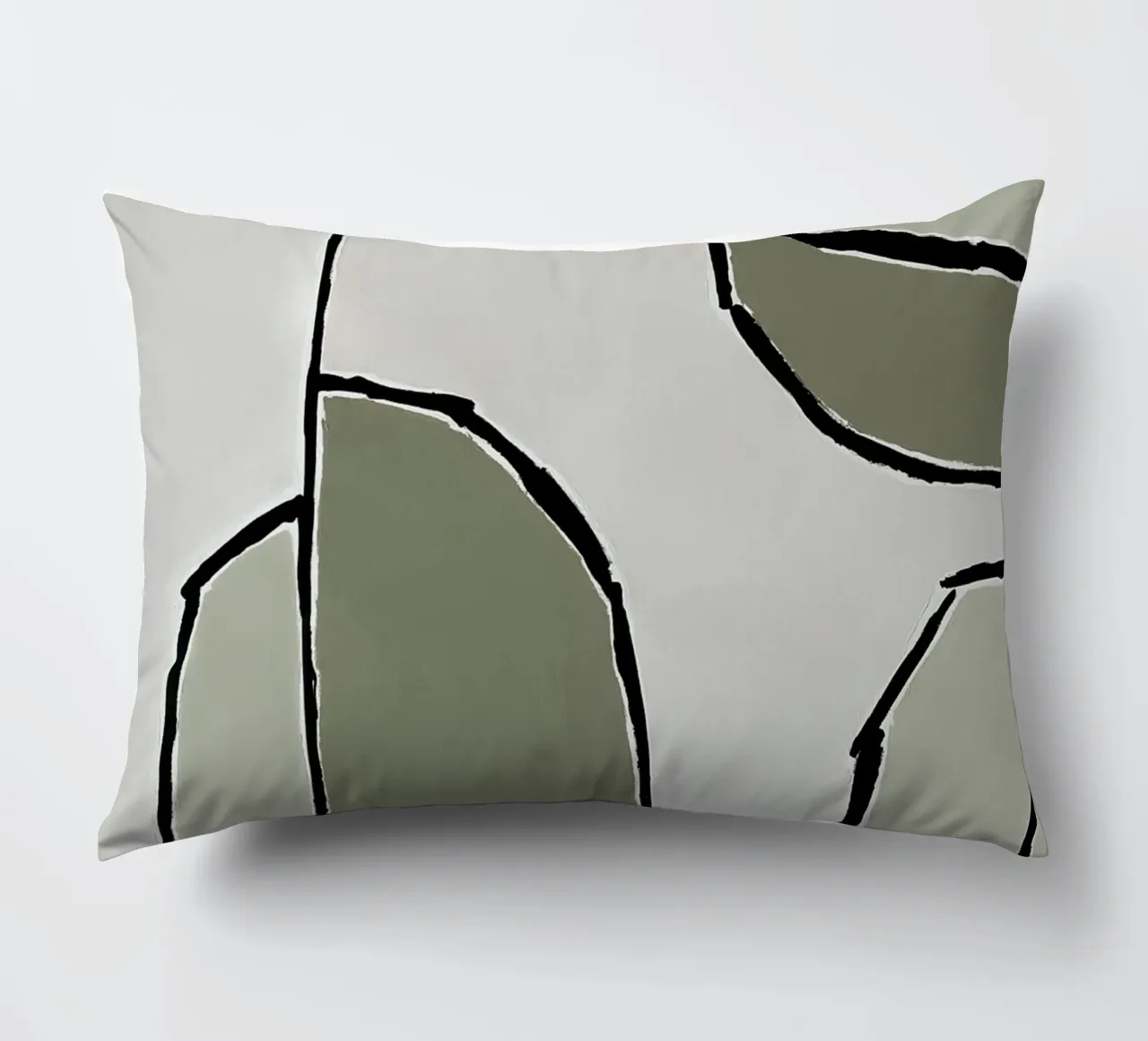 abstract shapes no4 Kissen von Andrea Reichhart Art