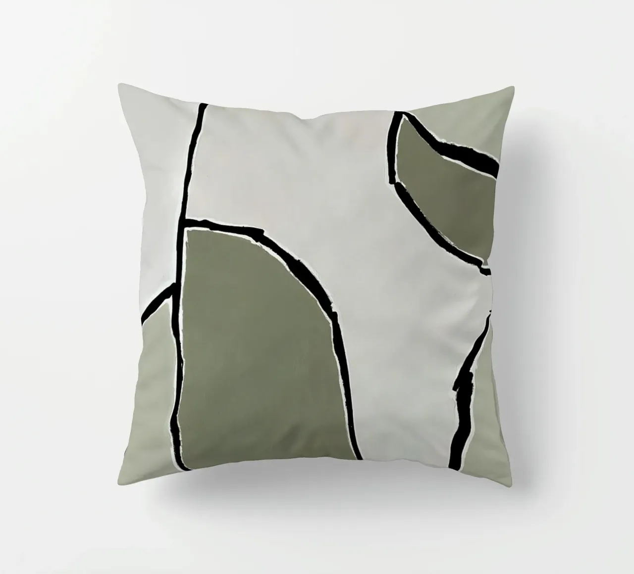 abstract shapes no4 Kissen von Andrea Reichhart Art