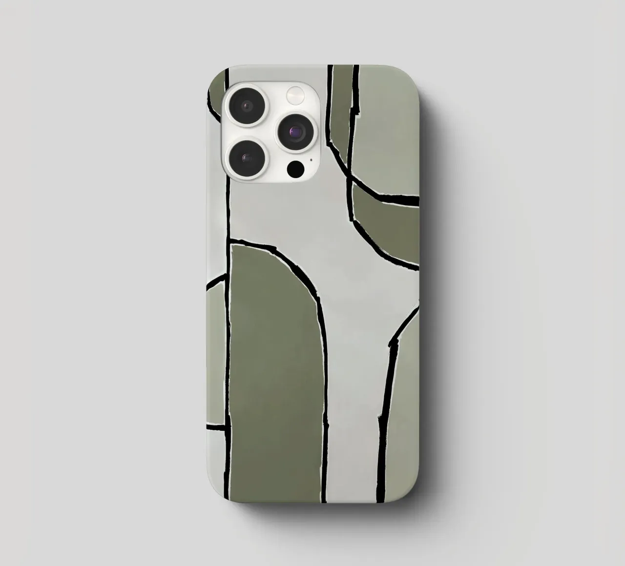 abstract shapes no4 cover iphone da Andrea Reichhart Art