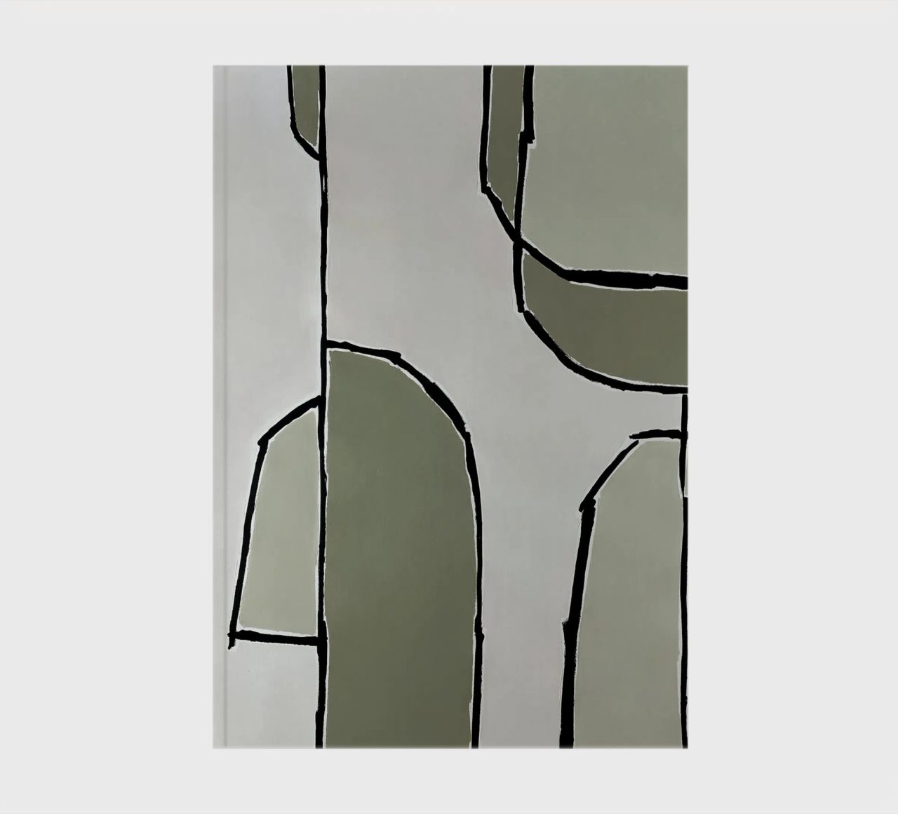 abstract shapes no4 diario da Andrea Reichhart Art