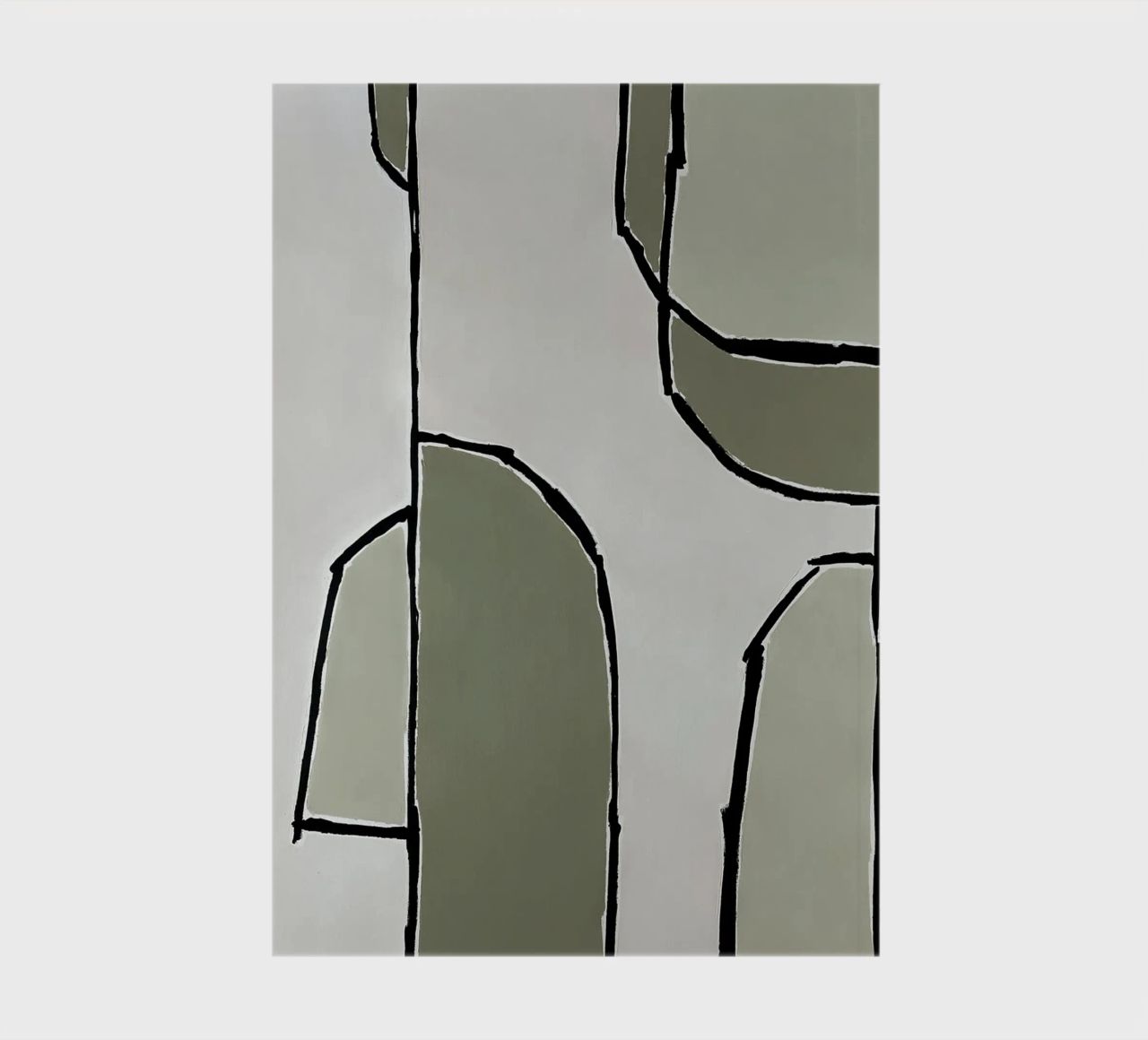 abstract shapes no4 diario da Andrea Reichhart Art