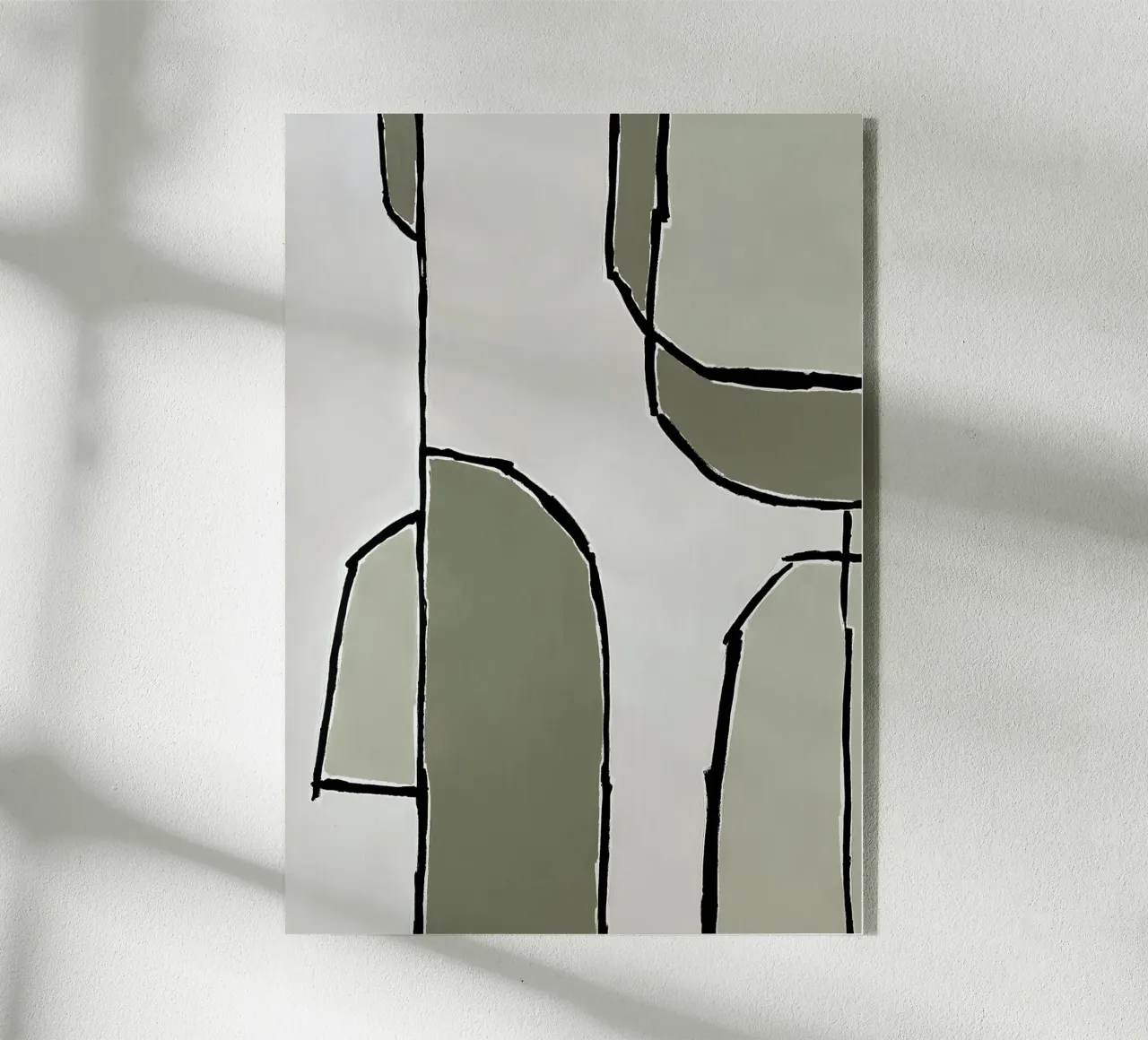 abstract shapes no4 plexiglass da Andrea Reichhart Art