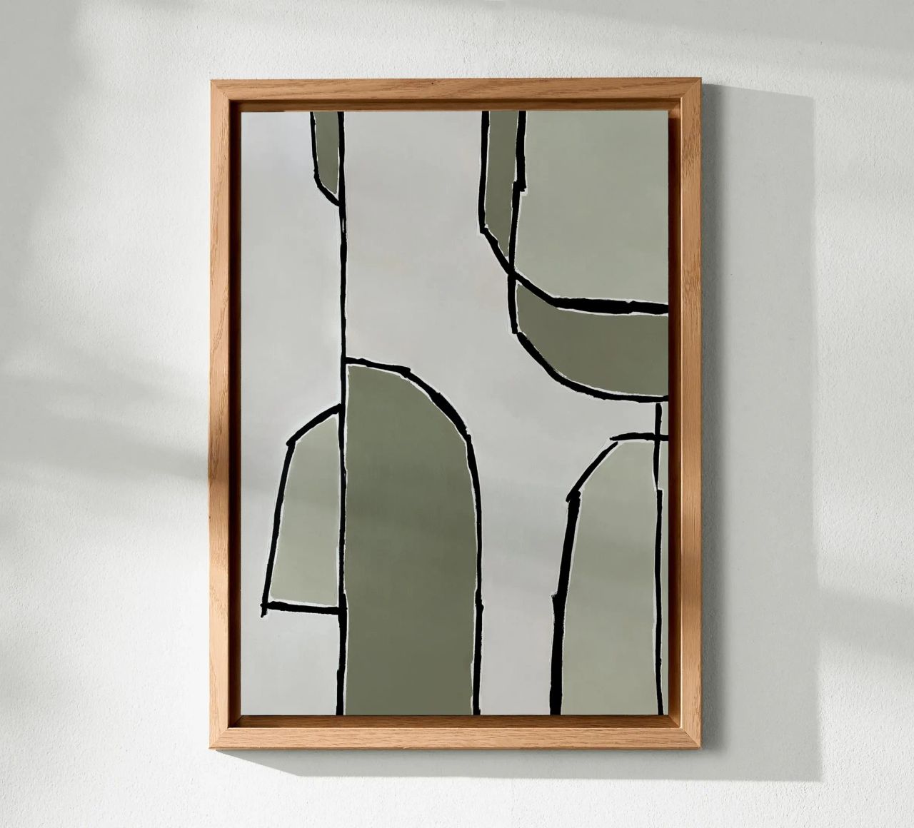 abstract shapes no4 alluminio dibond da Andrea Reichhart Art