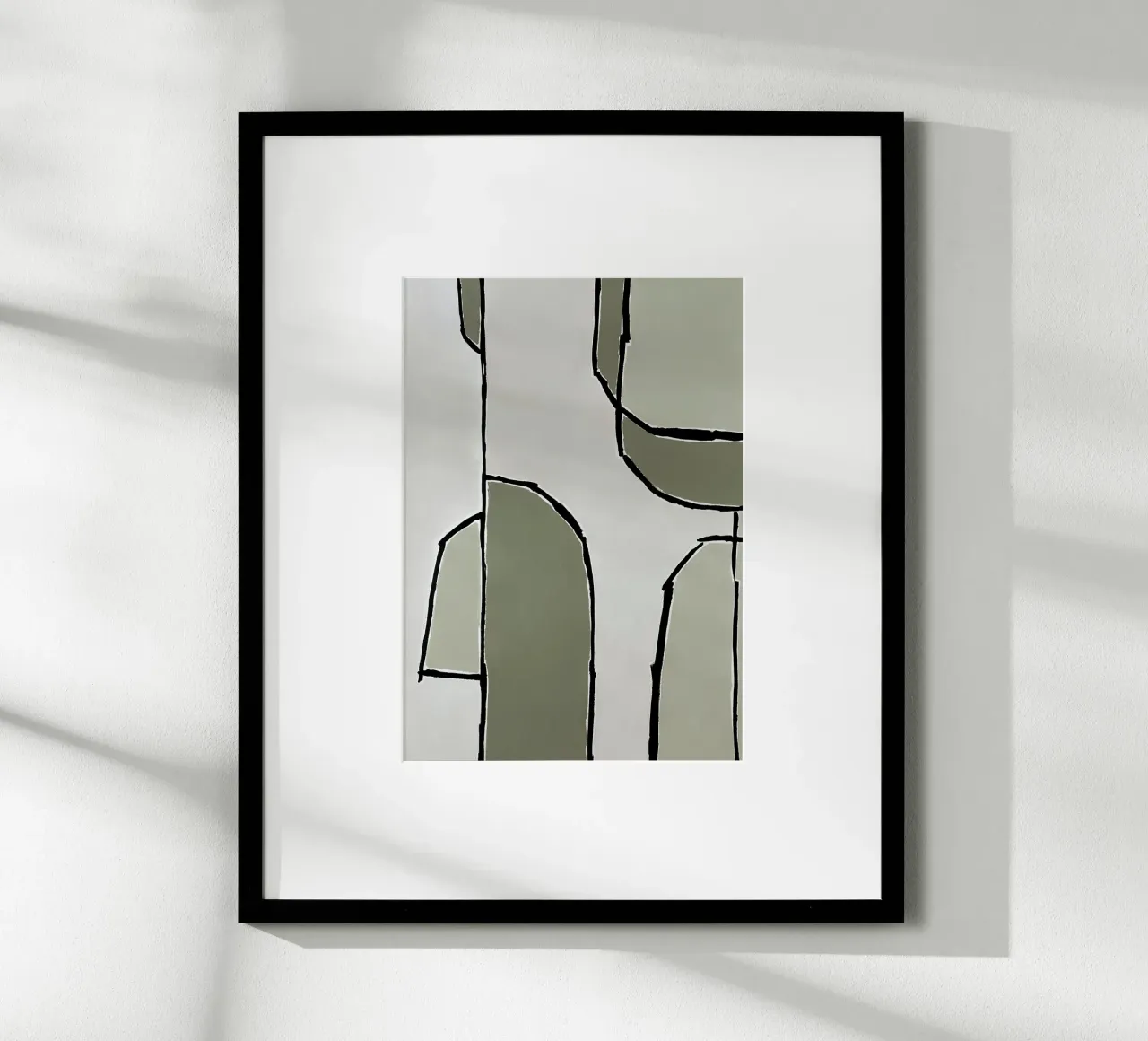 abstract shapes no4 Hahnemühle von Andrea Reichhart Art
