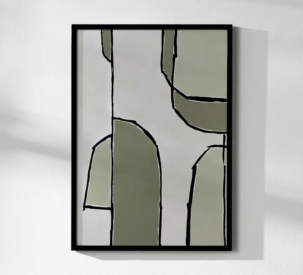 abstract shapes no4 Hahnemühle von Andrea Reichhart Art