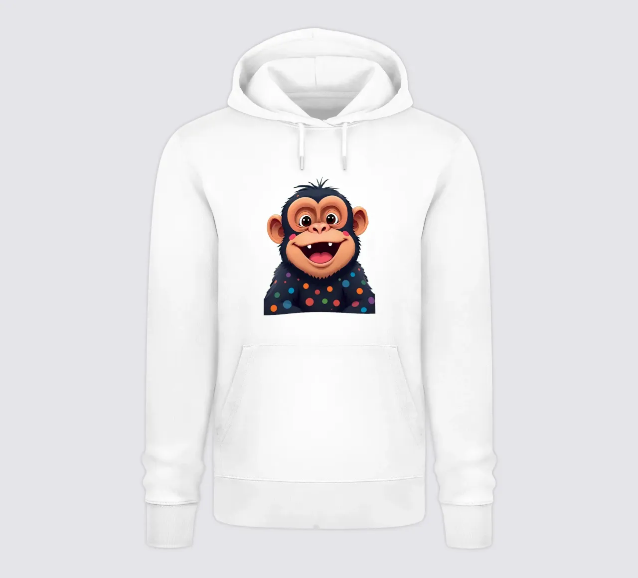 Affe_3a sudadera con capucha de Tierisch bunt by LK
