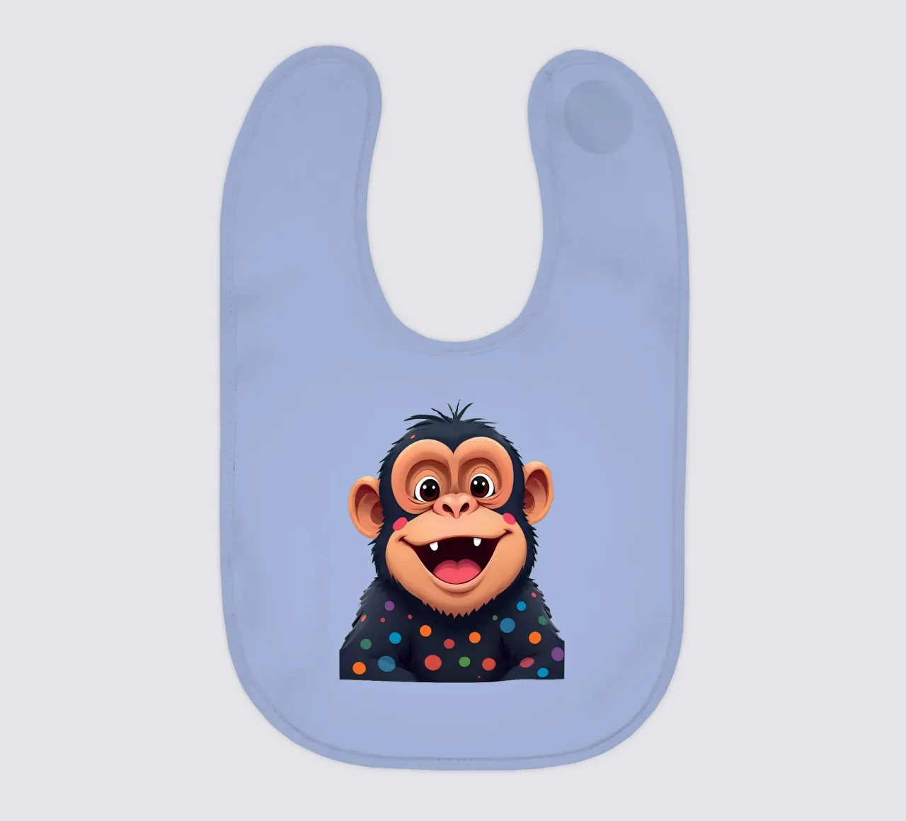 Affe_3a Babylätzchen von Tierisch bunt by LK