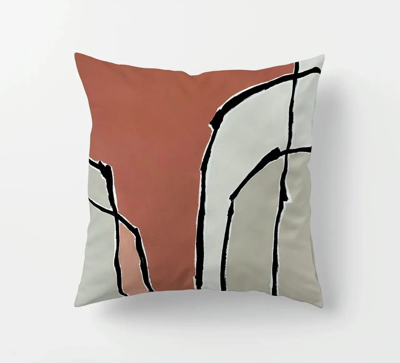 abstract shapes no5 cuscino da Andrea Reichhart Art