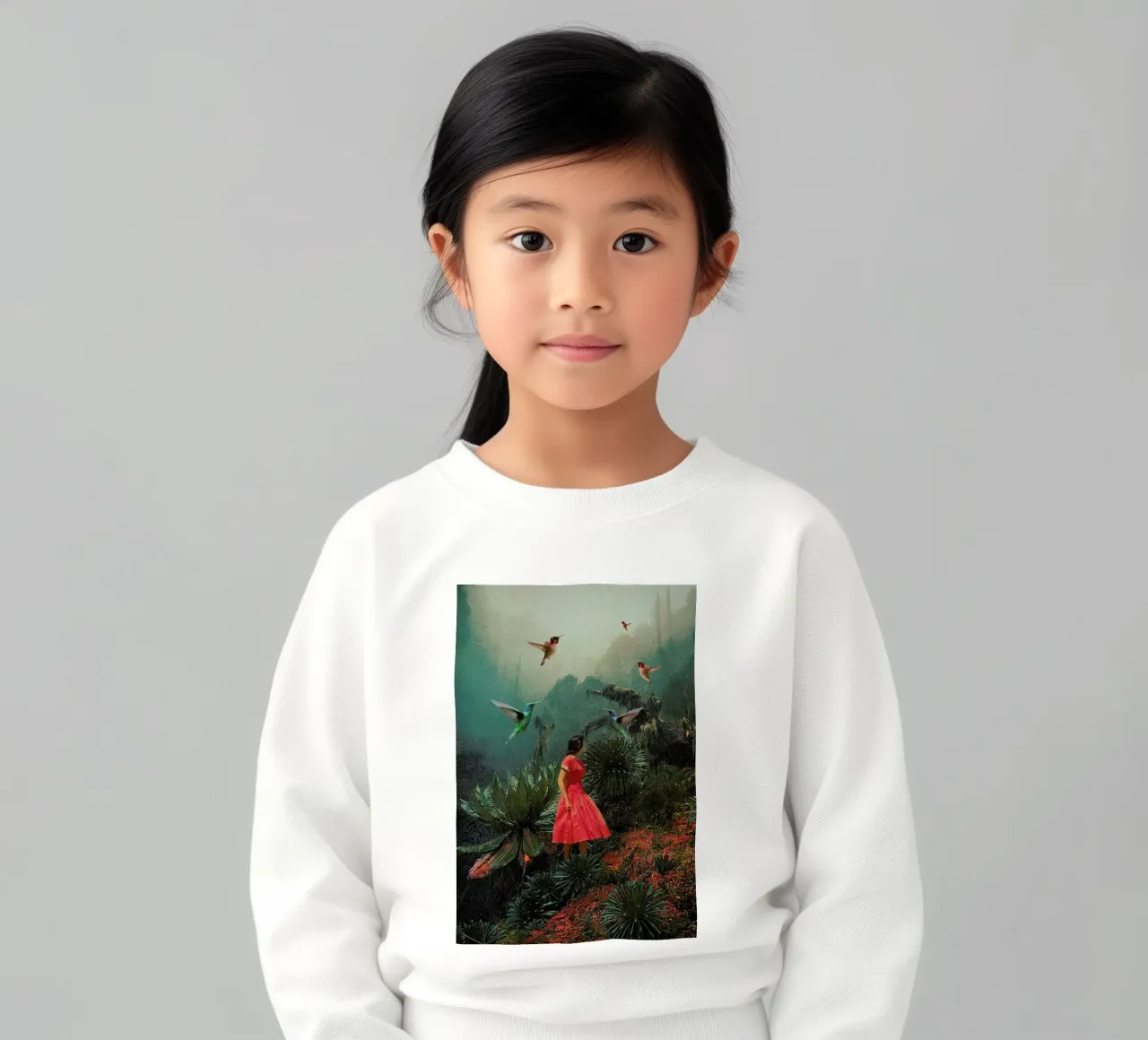 20 Seconds Before the Rain sudadera para niño de Frank Moth