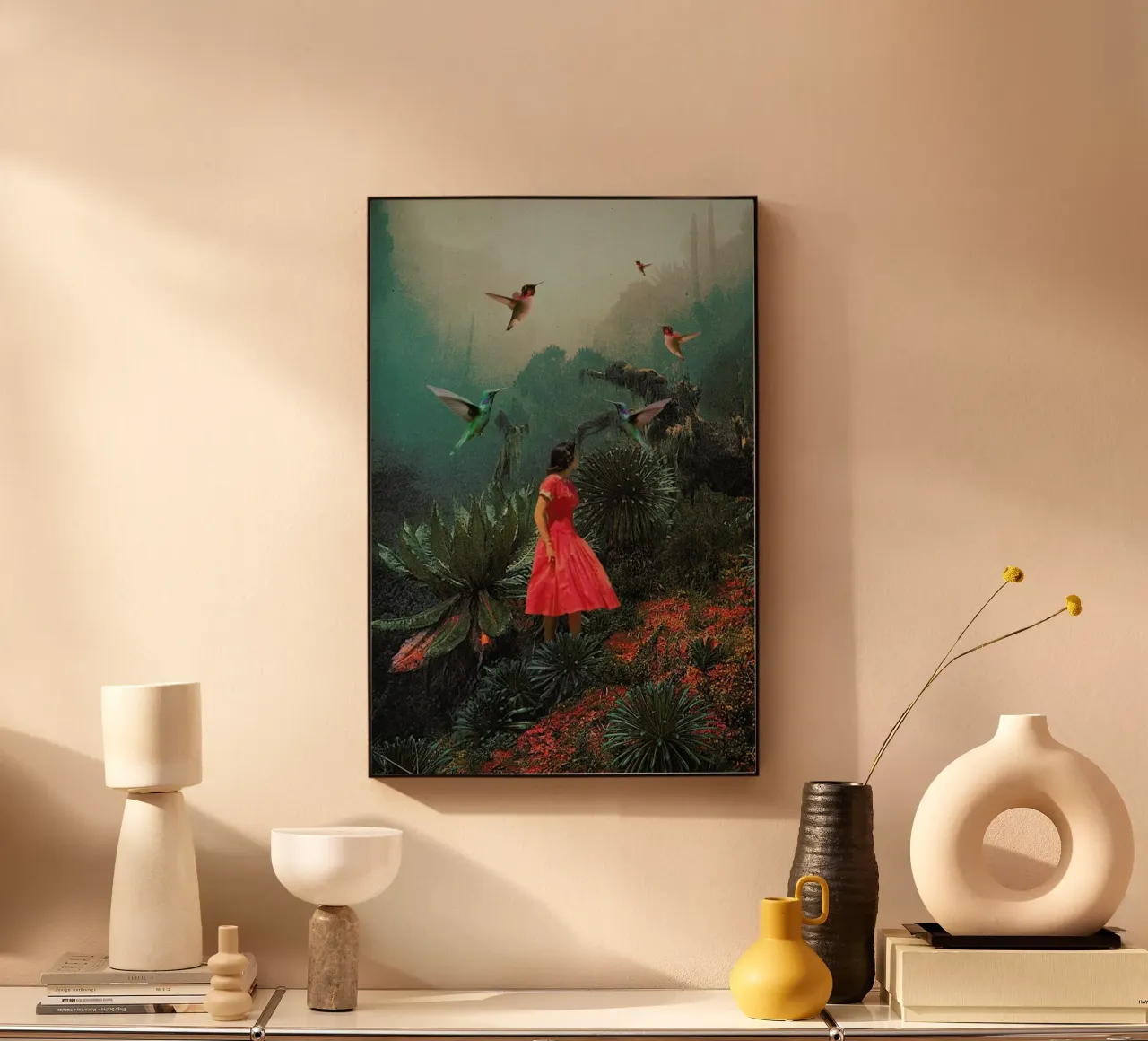 20 Seconds Before the Rain acryl van Frank Moth