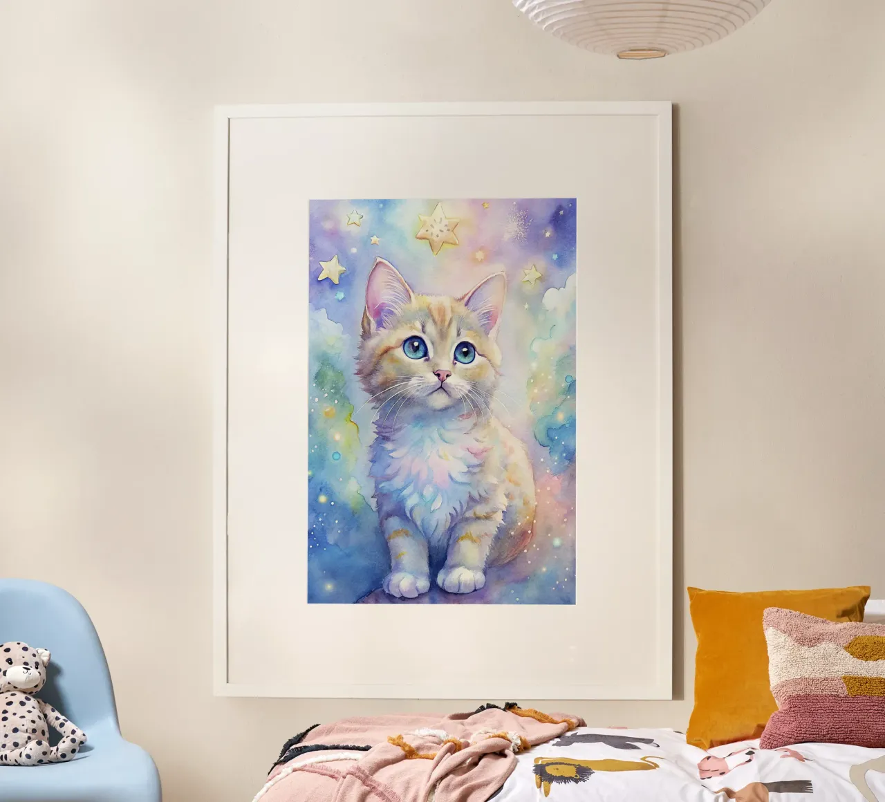 Gattino in acquerello carta hahnemühle da 🎁 ARTVI-SHOP