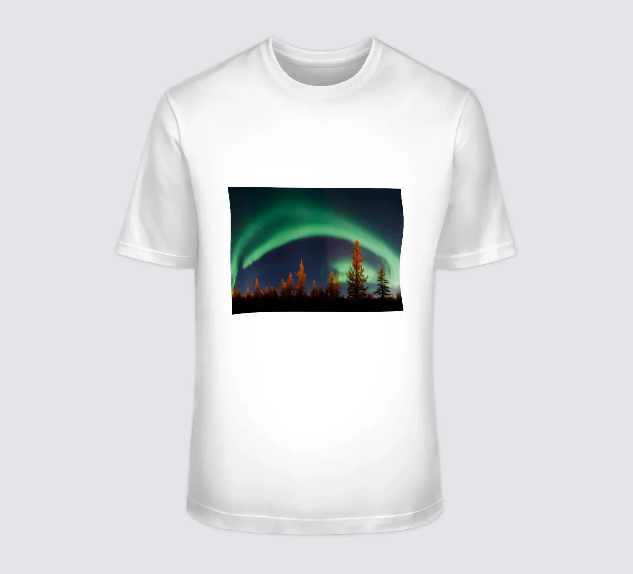 Feuer und Himmel T-Shirt von Ary