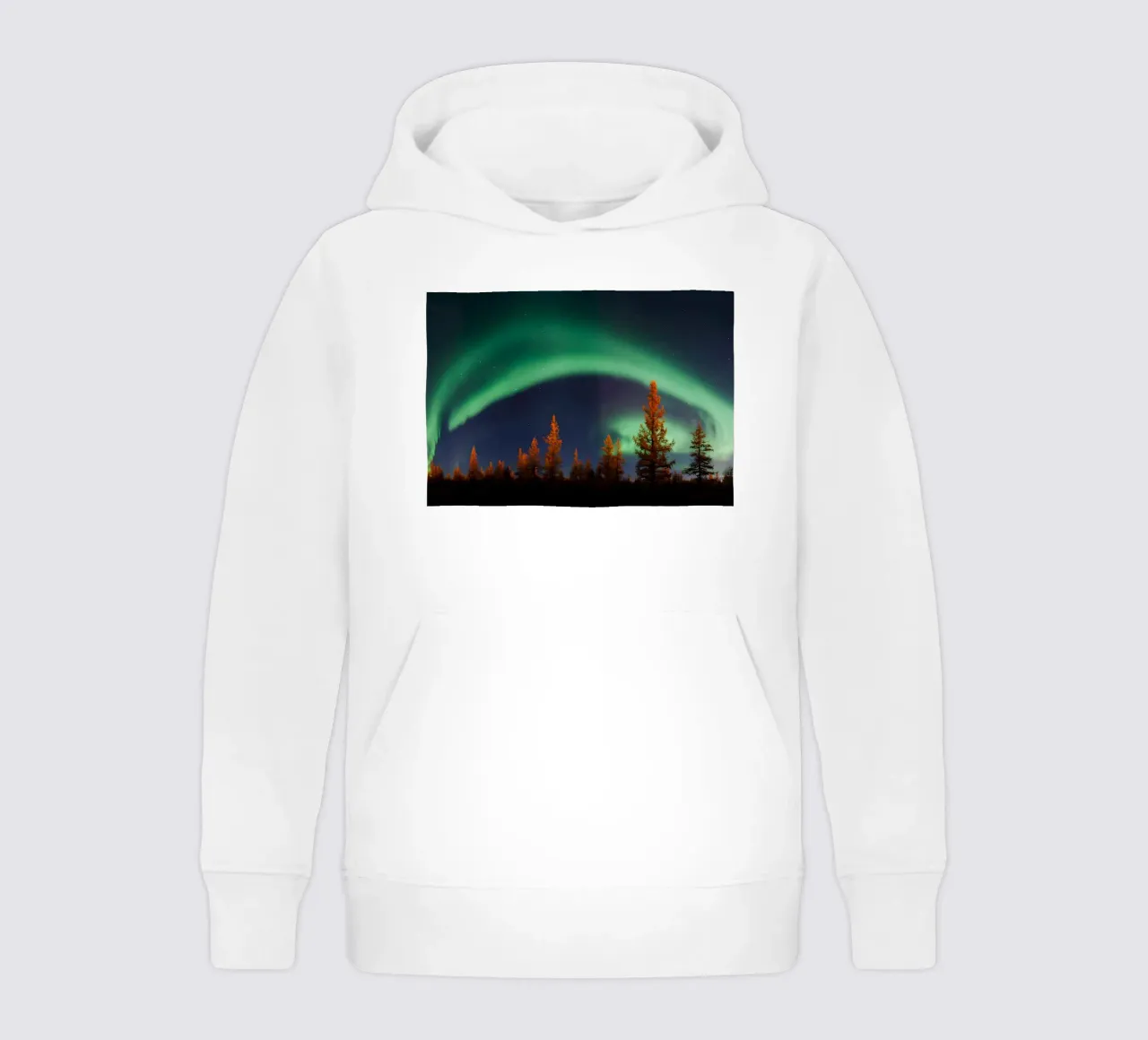 Fire and sky kids hoodie by Ary