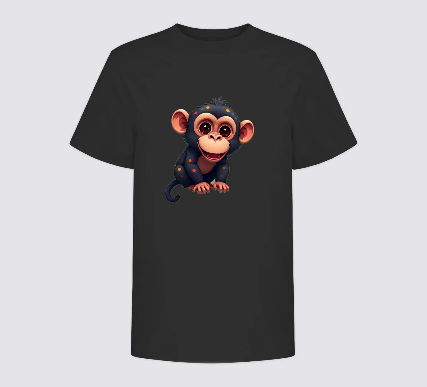 Affe_4a t-shirt bambini da Tierisch bunt by LK