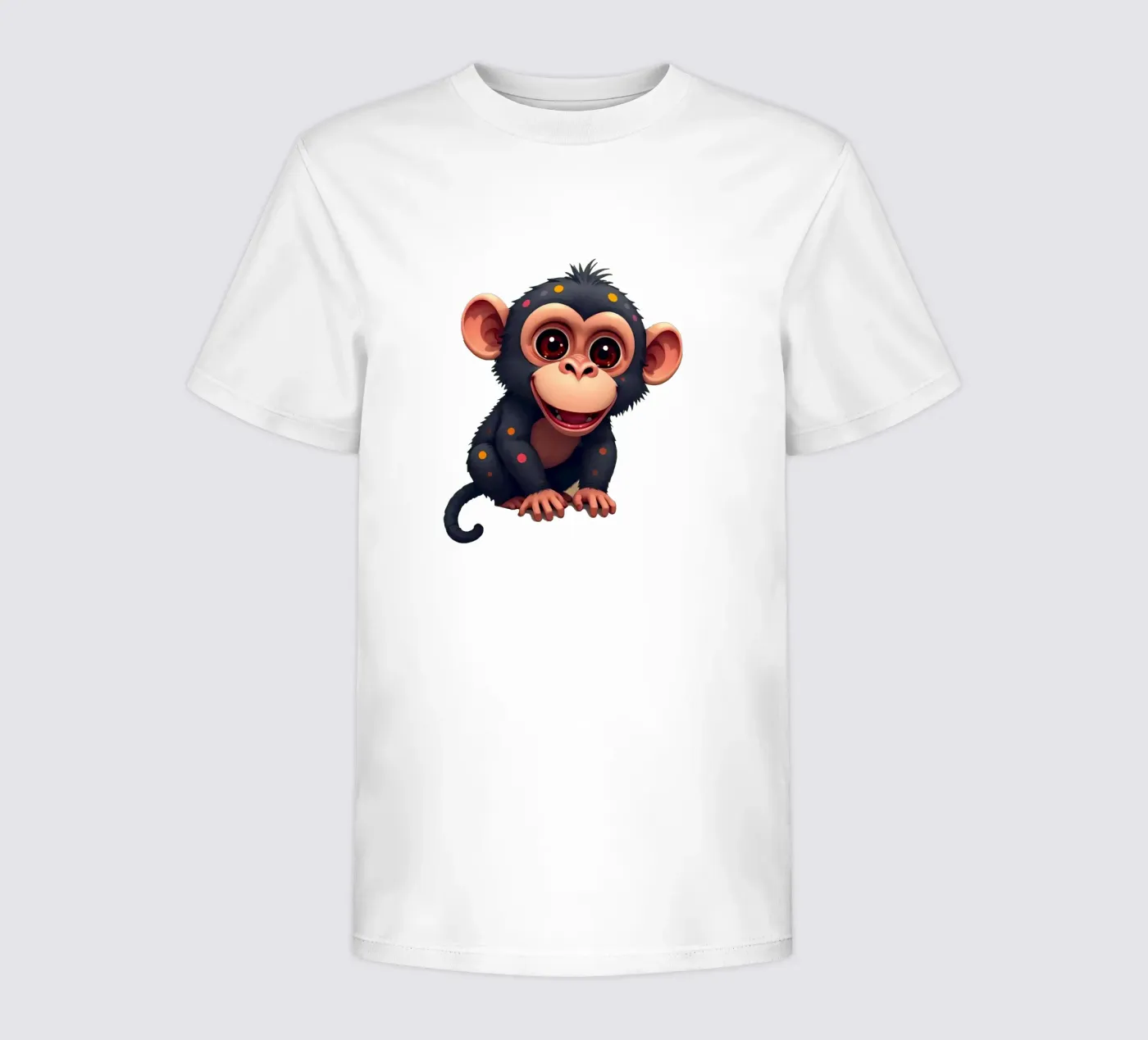 Affe_4a t-shirt bambini da Tierisch bunt by LK